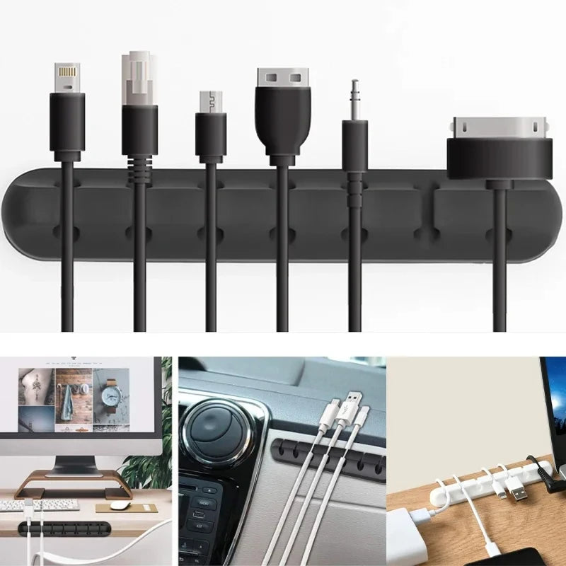 Neat & Tidy: Adjustable Cable Management Solution